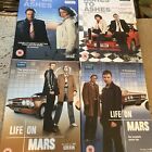 Life On Mars Series 1 & 2 + Ashes To Ashes Series 1 & 2 BBC DVD Box Sets 1215G