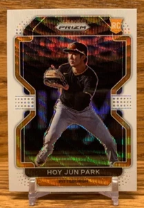 HOY JUN PARK White Wave Prizm Rookie | 2022 Panini Prizm Pittsburgh PIRATES #3 - Picture 1 of 2