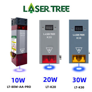 LASER TREE 30W 20W 10W Optical Power Laser Module Head for DIY Cutting Engraving
