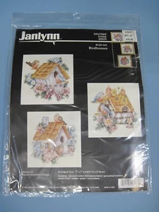 Pájaros Janlynn con punto de cruz #125-161 nuevas y selladas vintage 1995 - Imagen 1 de 5