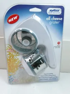 Zyliss Swiss Innovation All Cheese Grater Hard & Soft Clog Free Fine Grating NEW - Picture 1 of 13