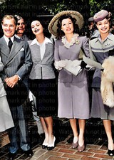 Greer Garson, Ronald Colman & Hedy Lamarr RARE COLOR Photo 311