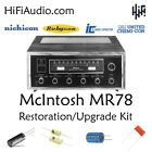 McIntosh MR78 tuner restoration recap repair service rebuild kit capacitor