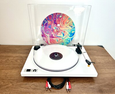 U-Turn Orbit Custom White & Acrylic Turntable...