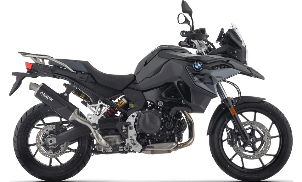 AUSPUFF ARROW INDY RACE EVO ALUMIN SCHWARZ FÜR BMW F 800 GS 24-25 EURO5+