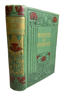 Antique Victorian Ornate Gilded Embossed Book The Adventures of Mr Verdant Green - Imagen 1 de 19