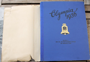 6817h Photos Album OLYMPIA 36 Jeux Olympiques Berlin Bande 2 Cartes Jesse Owens