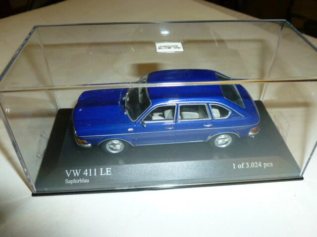 DIE CAST 1/43 VW 411 LE   MINICHAMPS  - Immagine 1 di 2