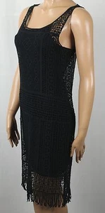 Ralph Lauren Knee Length Sleeveless Black Lace Dress NWT $198 - Picture 1 of 1