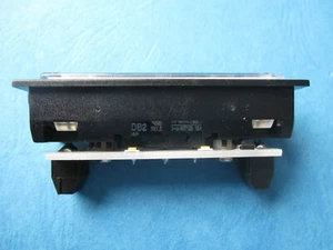 Klingeltaster,Kombitaster mit Mikroschalter und LED-Beleuchtung,schwarz,65x22 mm - Bild 1 von 3