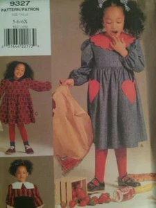 Vogue Sewing Pattern 9327 Girls Childs Dress Size 2-4 Uncut - Picture 1 of 3