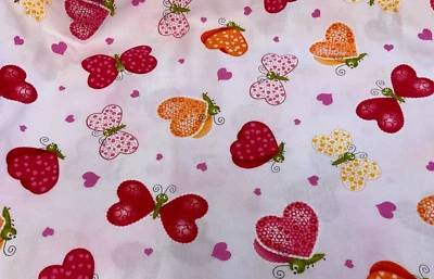 ESTUDIO 8 PARA ACOLCHAR TESOROS - CORAZONES - POR YARDA Foto 1 de 2