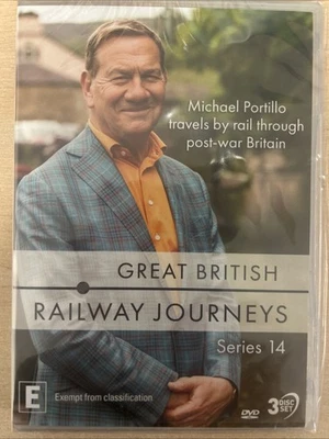Great British Railway Journeys Series 14 - Michael Portillo DVD UK Compatible - Image 1 of 2