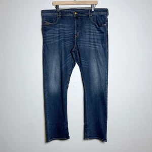 Jeans Diesel Para Hombre 40X30 Azul Buster Cónico Elástico Denim Botón Mosca - Imagen 1 de 12