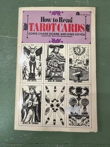 Tarotkarten Lesen Taschenbuch Doris C Doane und King Keyes 1979 illustriert - Bild 1 von 8