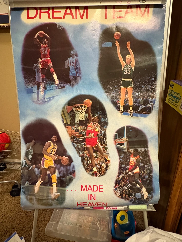 The Original Dream Team Poster from 1987 - Image 1 of 1