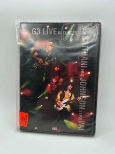 G3 Live in Concert Joe Satriani Eric Johnson Steve Vai DVD - Resealed - Very GOO - Picture 1 of 1