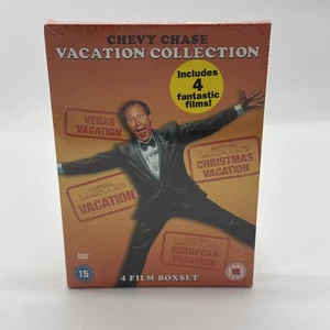 Chevy Chase Vacation Collection (DVD,2011) 4 Disc Set REGION CODE 2 - Foto 1 di 4