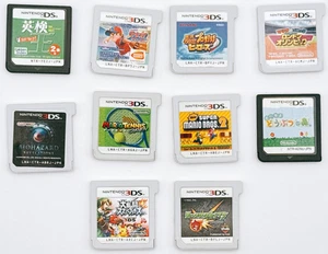 Lot of 10 Nintendo DS, 3DS Games NTSC-J New Super Mario Bros 2 Resident Evil - Picture 1 of 5