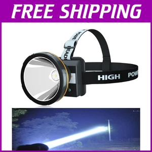 Ultra Bright LED Headlamp Battery Powered - Picture 1 of 9
