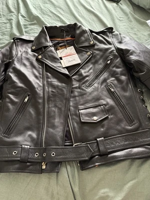 Milwaukee Leather Motorcycle Jacket Men’s Size L New LKM7411 - Image 1 of 4