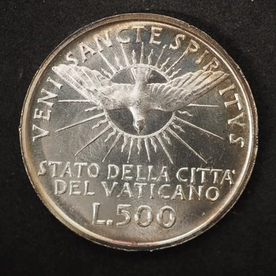 1963   VATICAN   500 LIRE  **NICE COIN** FREE SHIPPING CO384 - Image 1 of 2