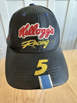 KELLOGG'S RACING ~ Terry Labonte 5 ~ Tony The Tiger Adjustable Leather Hat / Cap - Image 1 of 4