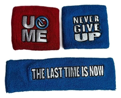 John Cena Last Time Is Now Farewell Tour Headband Wristband Sweatband Set - Image 1 of 4