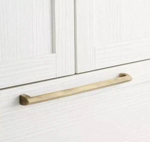Nuovo elettrodomestico 17-3/4" nichel spazzolato Rindahl ottone massiccio estraibile da firma - Foto 1 di 1