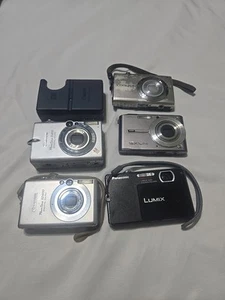 Nikon Coolpix S4000 Canon SD600 S410 Casio EXS500 Panasonic DMC-FP3 - Bild 1 von 1