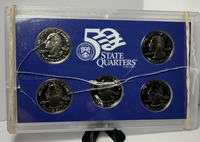 2000 S Proof State Quarters Mass,Maryland,South Carolina,Virginia,New Hampshire - Image 1 of 4