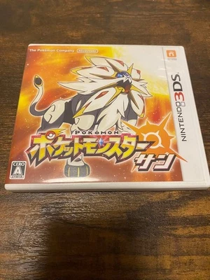 Used 3DS Pokemon Sun Nintendo 3DS /with Box Game Software Japan 4902370534009 - Image 1 of 3