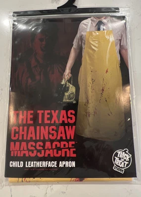 Childs Texas Chainsaw Massacre Leatherface Apron Halloween Accessory NEW Horror - Image 1 of 4