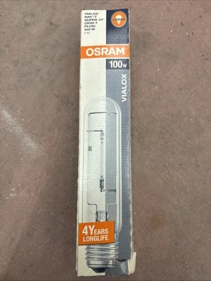 Lampadina lampada Osram Vialox Nav-T 4Y  100w Super (Son-T Plus) nuova - Immagine 1 di 2