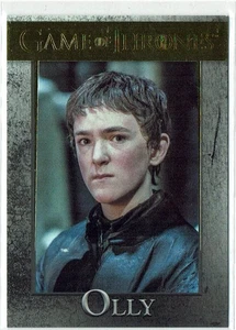 Game of Thrones Season 6 GOLD Parallel Chase Card #73 Olly #050/150 - Picture 1 of 2