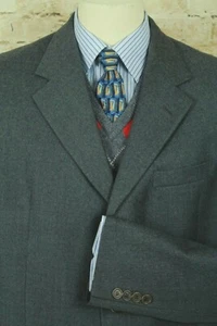 COPPLEY ERMENEGILDO ZEGNA GRAY WOOL/SILK SUIT JACKET BLAZER SIZE 42T EUC! - Picture 1 of 9