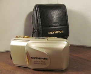 OLYMPUS STYLUS EPIC DELUXE mju Zoom 80 38-80mm AF Quartz date camera TESTED - Picture 1 of 16