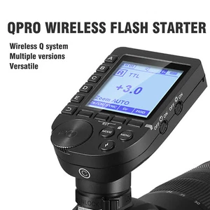 QPRO-S/C/F TTL Wireless Flash Trigger Transmitter For Canon Sony Fuji - Picture 1 of 21