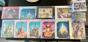 BN Disney Castle Collection UChoose Puzzle Edición Limitada Pooh Stitch d23 Reino Unido - Imagen 1 de 12