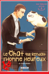 LE CHAT QUI RENDAIT L'HOMME HEUREUX 3 Mars 2022 Soleil Manga Seinen # NEUF # - Picture 1 of 2