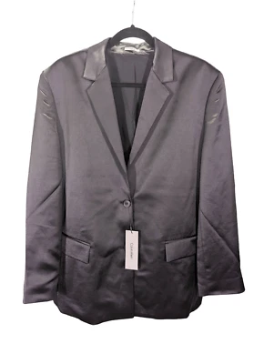 Chaqueta de traje para mujer Calvin Klein calce relajado talla grande nueva con etiquetas Foto 1 de 4