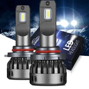 CANBUS 9005 LED Headlight Super Bright Bulbs Kit White High Beam HB3 2pcs - Picture 1 of 12
