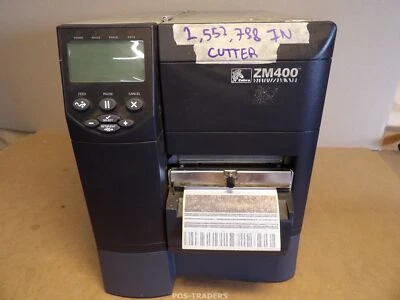 Zebra ZM400 Thermal Barcode LabelPrinter INCL CUTTER 203dpi LAN USB - 2552798 IN - Immagine 1 di 4