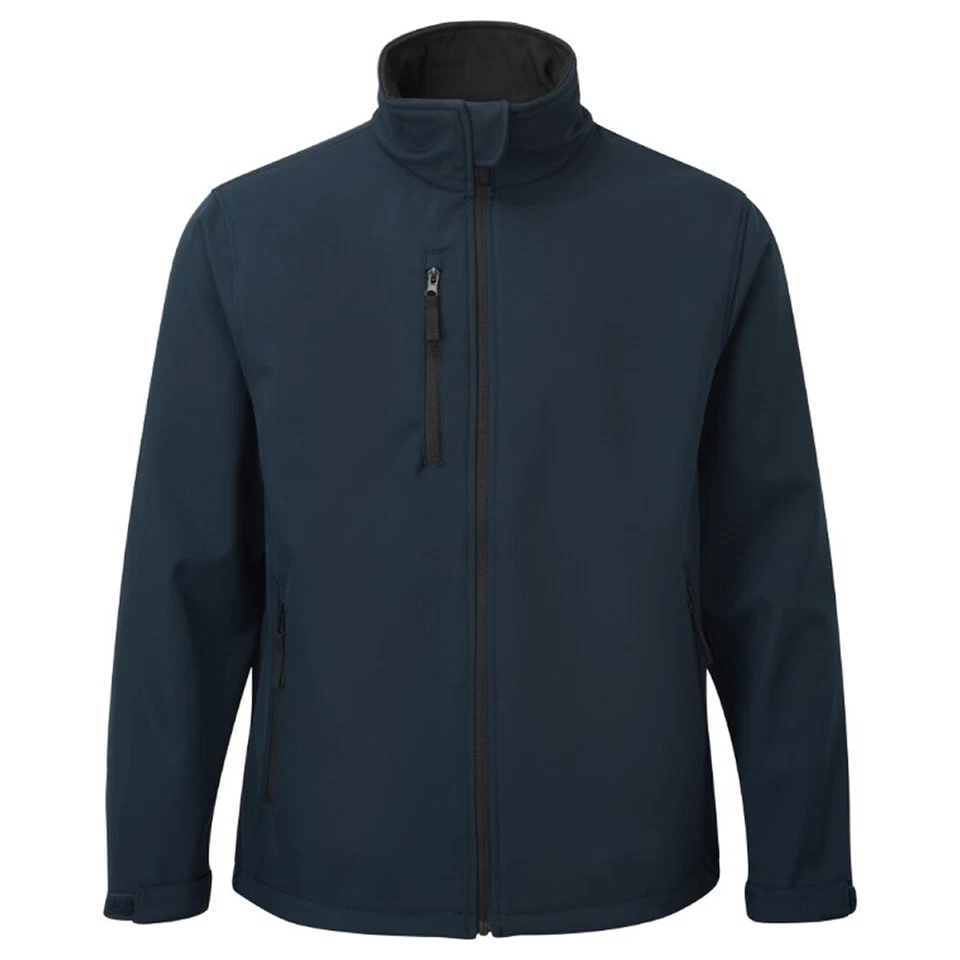 Fort Men's 204 Selkirk Soft Shell Jacket Navy L