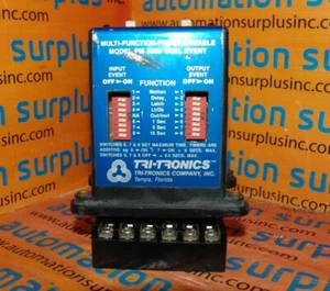 TRI-TRONICS PM 8200 MULTI-FUNCTION/PROGRAMMABLE DUAL EVENT TIMER w/ BASE WOW!! - Picture 1 of 7