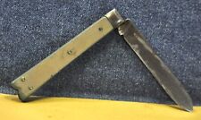 "Pradel"  Vintage  Rare  Green  French  Folding knife  c.1949's