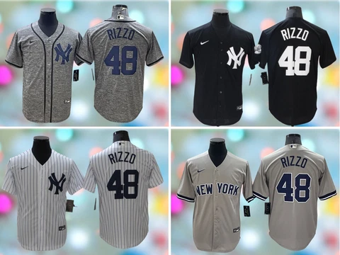 Men's New York Yankees - #48 Anthony Rizzo Cool Base Stitched Jersey Cover
