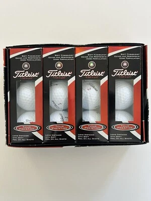复古 Titleist 12 高尔夫球 Dozen Tour Prestige 长距离柔软触感 — 第 1/4 张图片