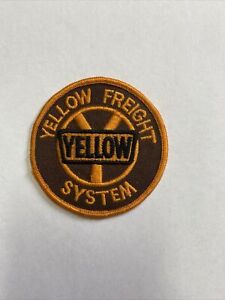 YELLOW FREIGHT SYSTEM TRACTOR TRAILER SEMI RIG TRUCK TRUCKER DRIVER PATCH Lot 2