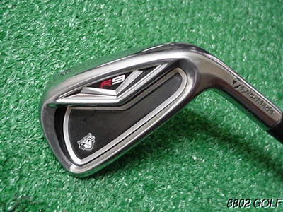 Nice Taylor Made R9 TP 6 Iron KBS Tour Steel X-Stiff Flex - Image 1 of 3